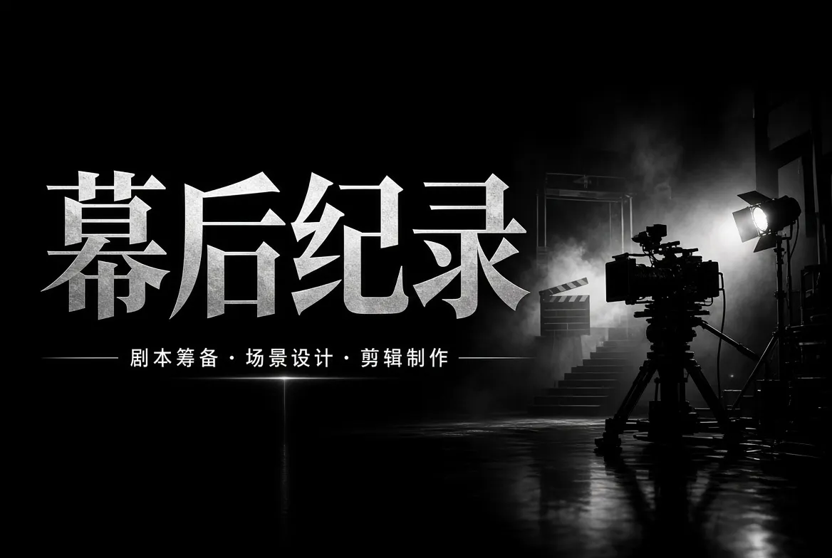 幕后纪录制作画面